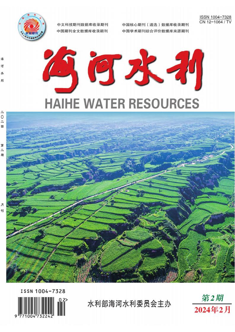 海河水利雜志封面